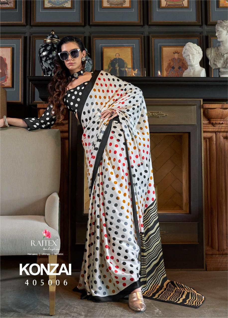 PATOLA PRINT SATIN CREPE SAREE