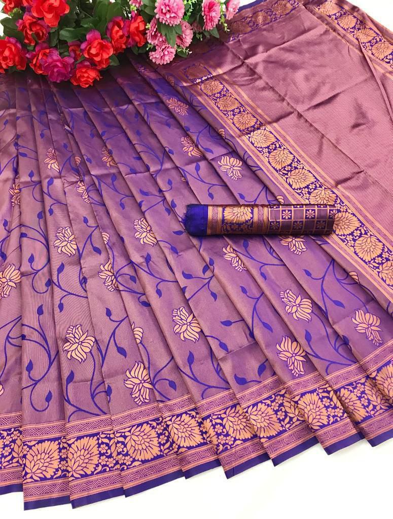 SOFT LICHI SILK CLOTH SAREE