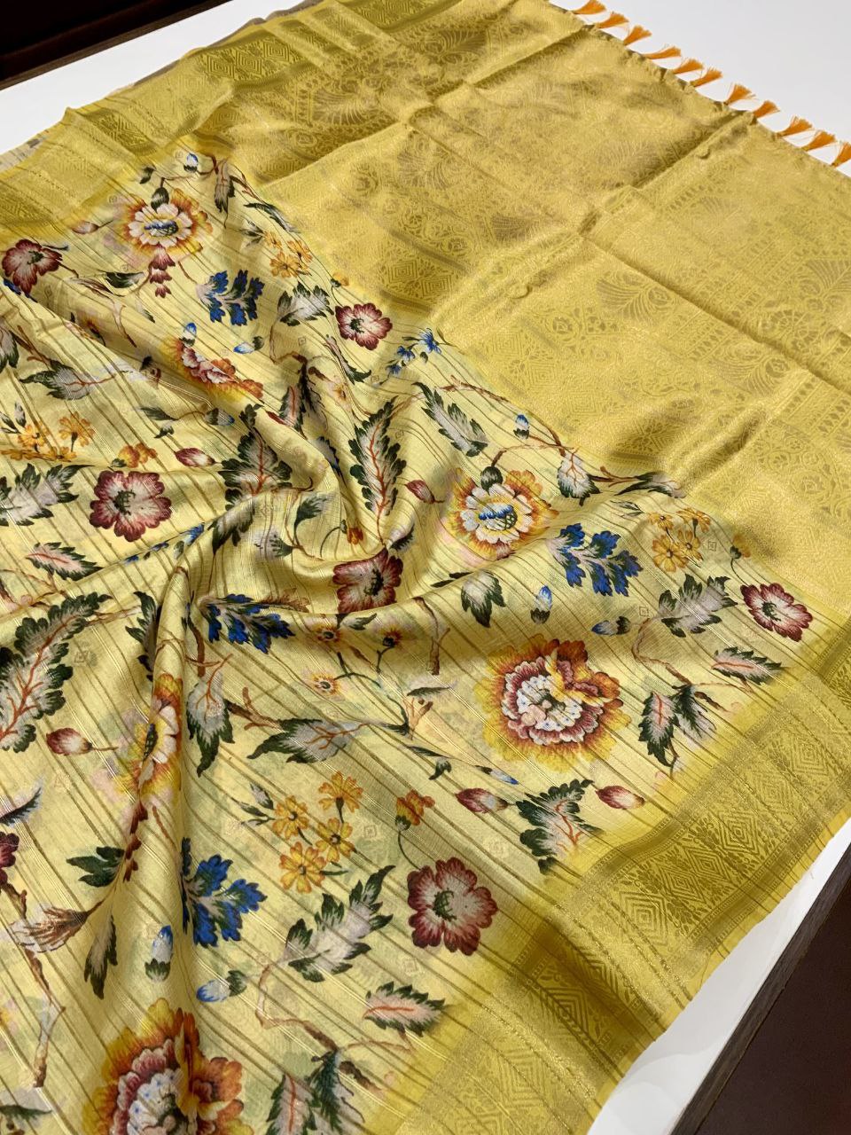 Banarasi Silk Ghicha Tussar Saree