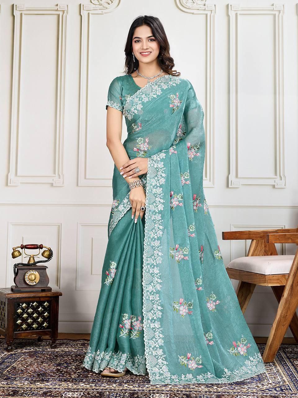 Wedding wear Saree