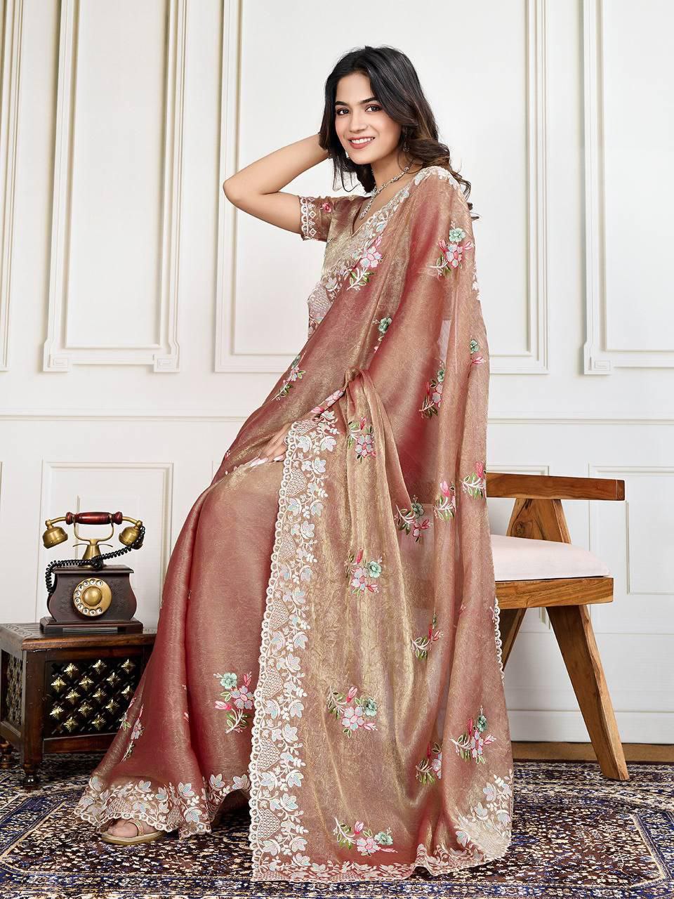 Wedding wear Saree