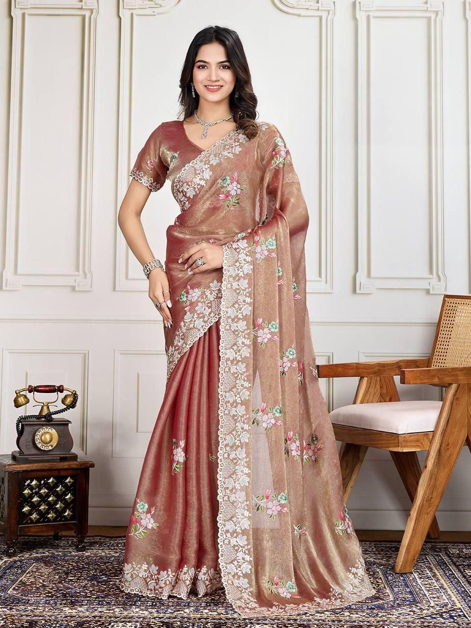 Wedding wear Saree