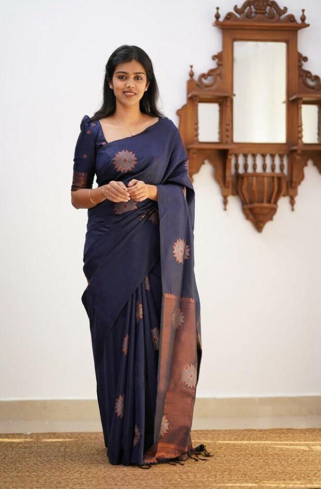 SOFT LICHI SILK  SAREE