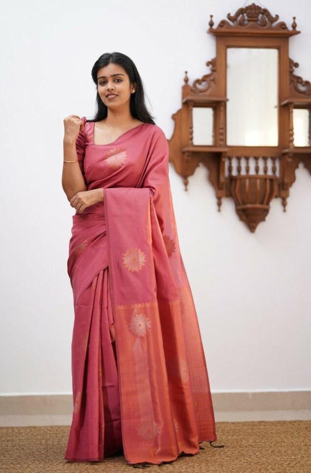 SOFT LICHI SILK SAREE