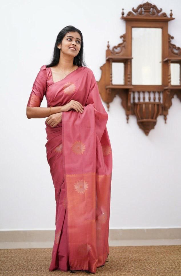 SOFT LICHI SILK SAREE