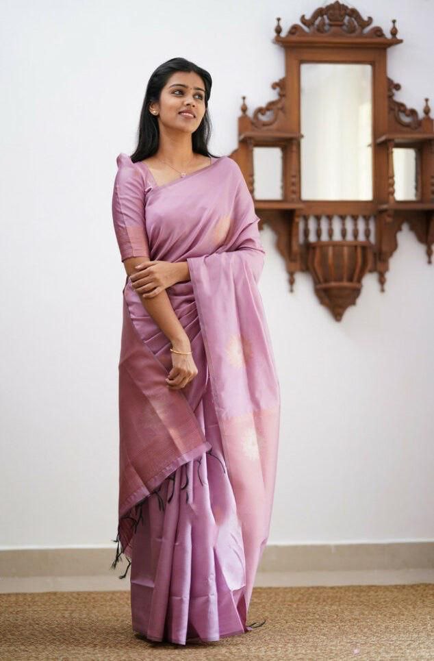 SOFT LICHI SILK SAREE