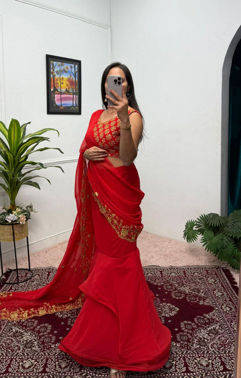 NEW SUPERHIT TRENDING DESIGNER LEHENGA-SAREE