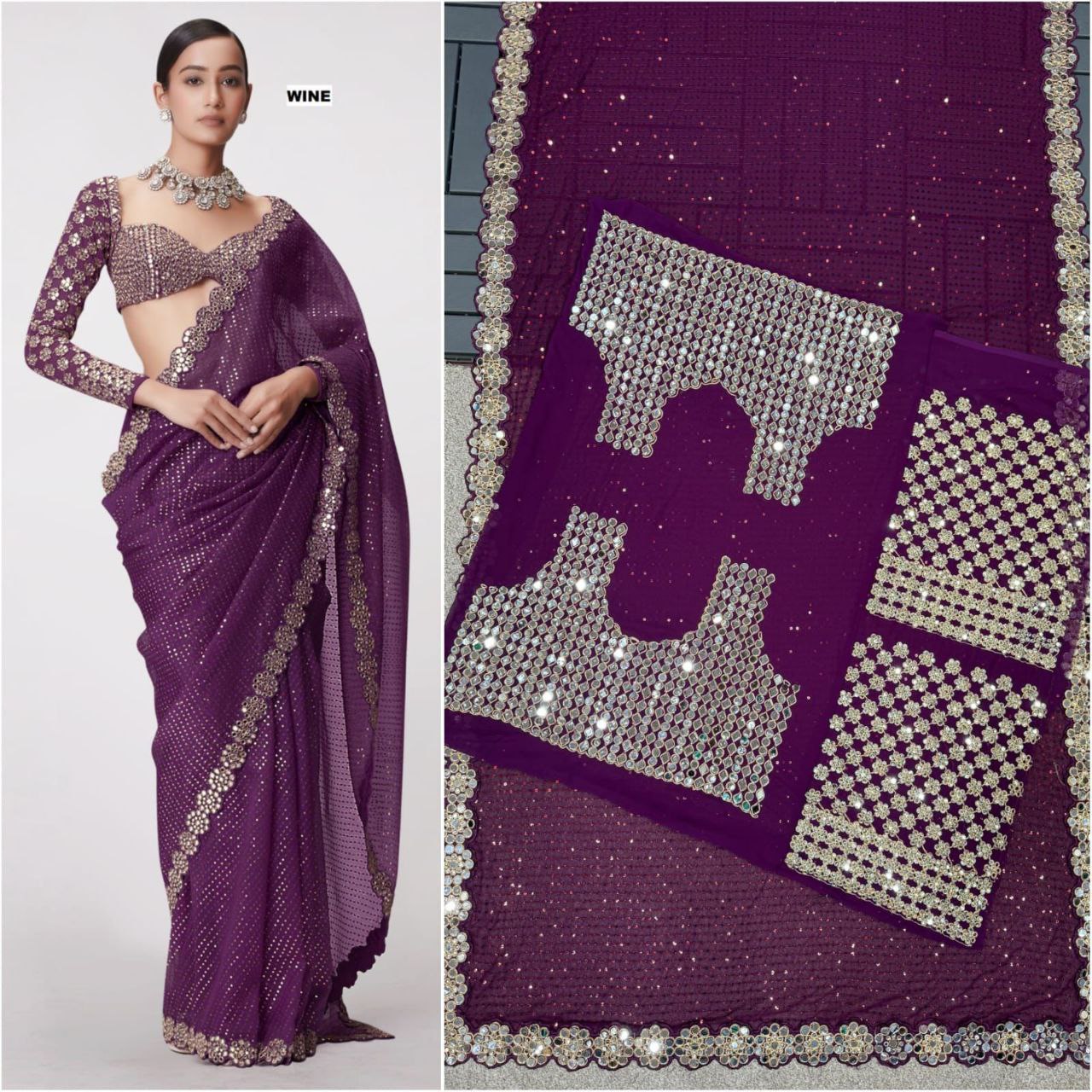 Bollywood Blockbuster Origin Design Saree