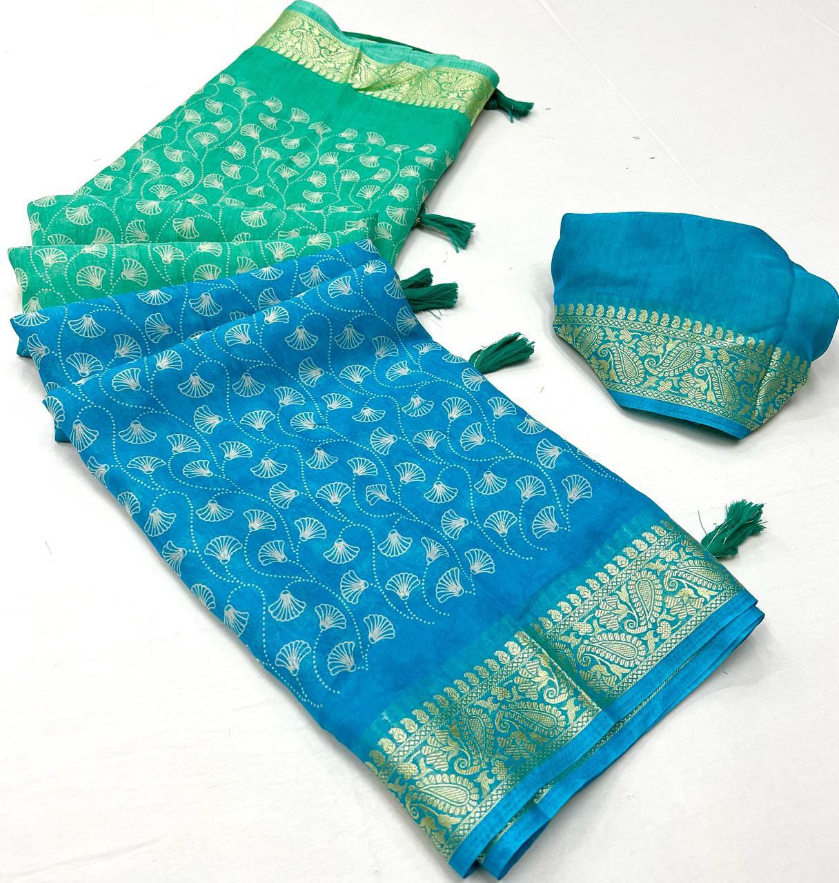 Soft Maska Silk Saree