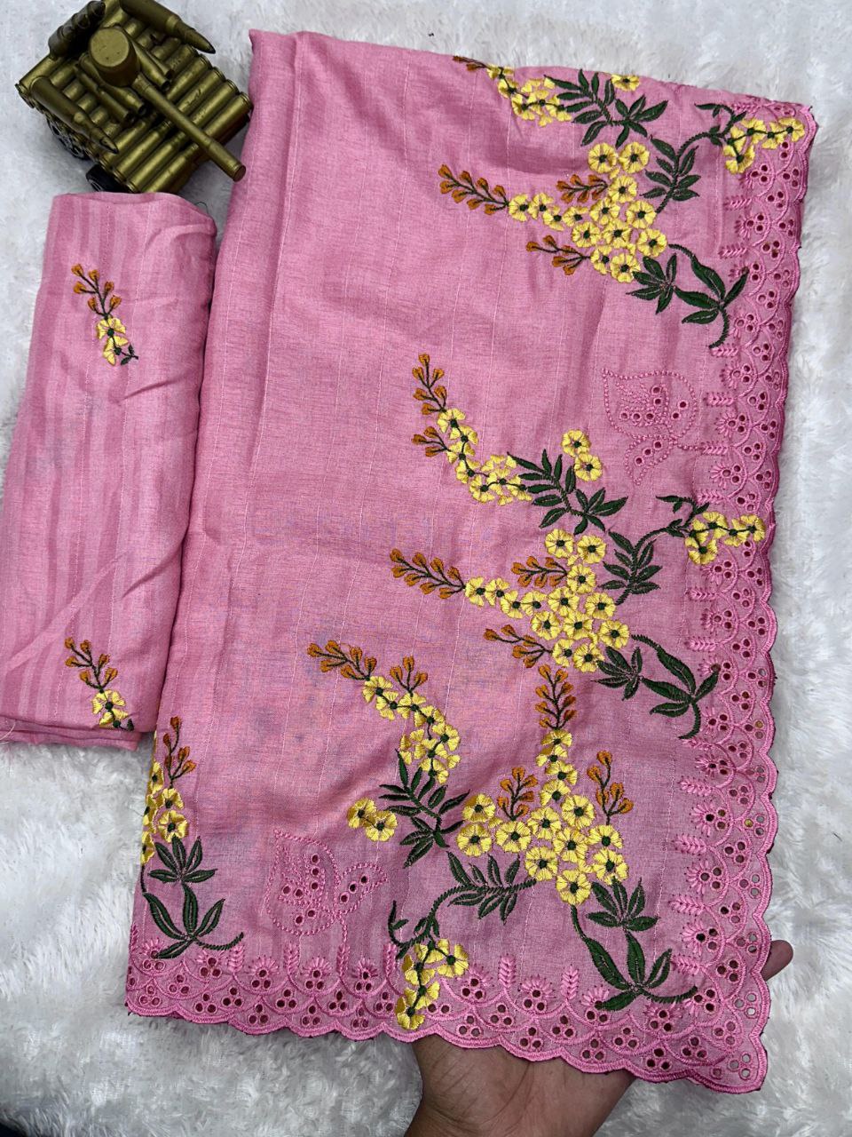 Tusser Cotton Saree